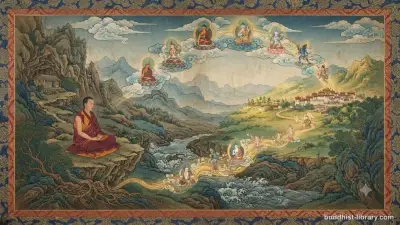 A serene figure meditating alone in nature, surrounded by gentle light representing inner peace and connection